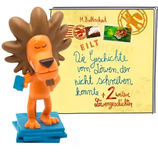 Tonies Geschichten Vom Löwen - Die Geschichte Vom Löwen, Der Nicht Schreiben Konnte Und Zwei Weitere Löwengeschichten, Spielfigur
