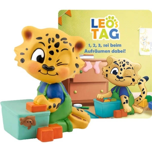 Tonies Leos Tag - 1, 2, 3, Sei Beim Aufräumen Dabei, Spielfigur 3 Tonies Leos Tag - 1, 2, 3, Sei Beim Aufräumen Dabei, Spielfigur