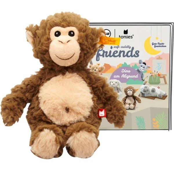 Tonies Steiff Soft Cuddly Friends Mit Hörspiel - Bodo Schimpanse, Kuscheltier 3 Tonies Steiff Soft Cuddly Friends Mit Hörspiel - Bodo Schimpanse, Kuscheltier