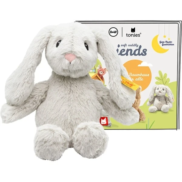 Tonies Steiff Soft Cuddly Friends Mit Hörspiel - Hoppie Hase, Kuscheltier 3 Tonies Steiff Soft Cuddly Friends Mit Hörspiel - Hoppie Hase, Kuscheltier