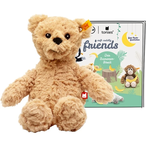 Tonies Steiff Soft Cuddly Friends Mit Hörspiel - Jimmy Bär, Kuscheltier 3 Tonies Steiff Soft Cuddly Friends Mit Hörspiel - Jimmy Bär, Kuscheltier