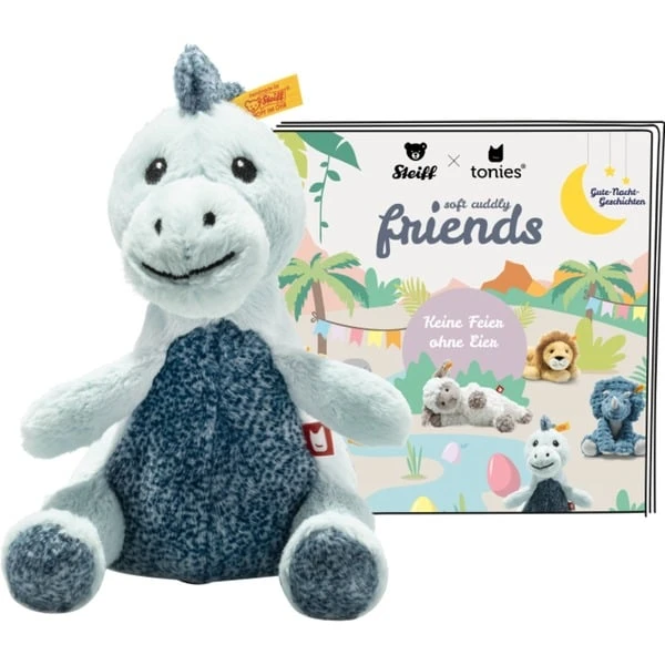 Tonies Steiff Soft Cuddly Friends Mit Hörspiel - Joshi T-Rex, Kuscheltier 3 Tonies Steiff Soft Cuddly Friends Mit Hörspiel - Joshi T-Rex, Kuscheltier