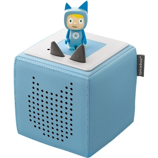 Tonies Toniebox Starterset Blau (Kreativ-Tonie), Lautsprecher 3 Tonies Toniebox Starterset Blau (Kreativ-Tonie), Lautsprecher
