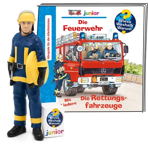 Tonies Wieso? Weshalb? Warum? Junior - Die Feuerwehr, Spielfigur 3 Tonies Wieso? Weshalb? Warum? Junior - Die Feuerwehr, Spielfigur
