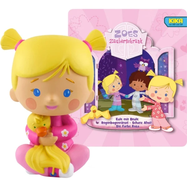 Tonies Zoés Zauberschrank - Eule / Regenbogenrätsel / Schatz Ahoi / Farbe Rosa, Spielfigur 3 Tonies Zoés Zauberschrank - Eule / Regenbogenrätsel / Schatz Ahoi / Farbe Rosa, Spielfigur