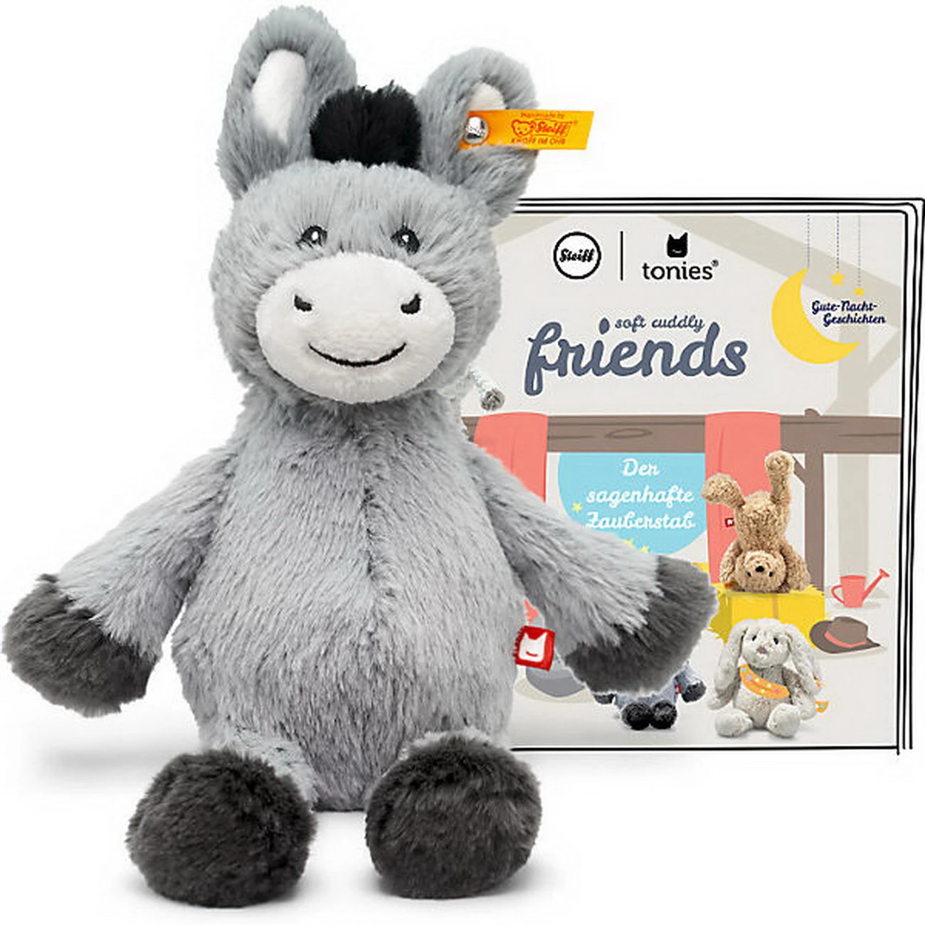 Tonies - Steiff Soft Cuddly Friends - Dinkie Esel - Hörspiel Mit Liedern 4 Tonies - Steiff Soft Cuddly Friends - Dinkie Esel - Hörspiel Mit Liedern – Bild 2