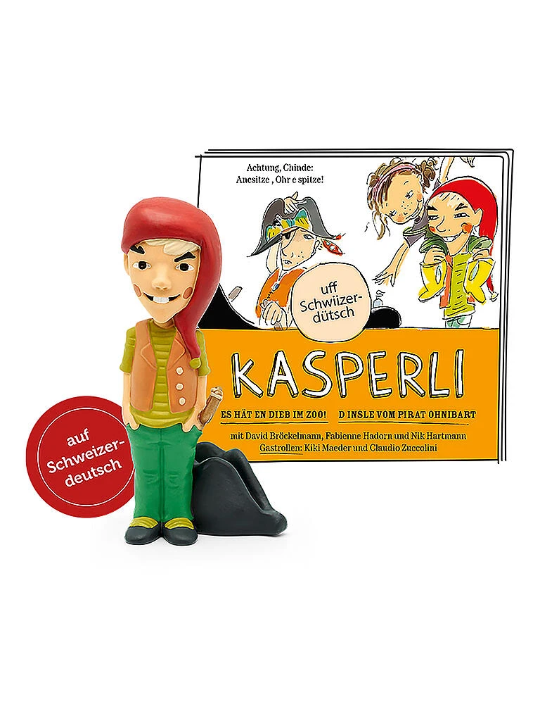 TONIES, Hörfigur - Kasperli Im Zoo / Pirat Ohnibart 3 TONIES, Hörfigur - Kasperli Im Zoo / Pirat Ohnibart