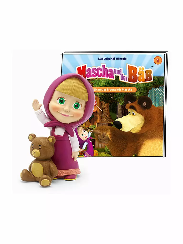 TONIES, Hörfigur - Mascha Und Der Bär - Ein Neuer Freund Für Mascha 3 TONIES, Hörfigur - Mascha Und Der Bär - Ein Neuer Freund Für Mascha