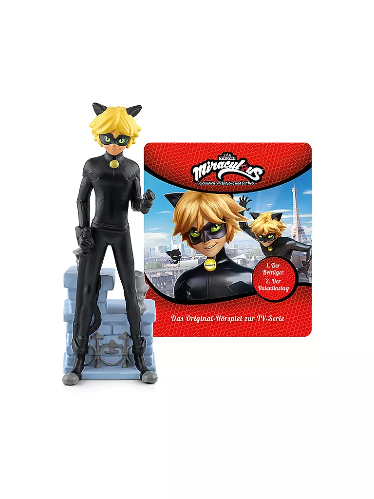 TONIES, Hörfigur - Miraculous - Der Betrüger / Der Valentinstag 3 TONIES, Hörfigur - Miraculous - Der Betrüger / Der Valentinstag
