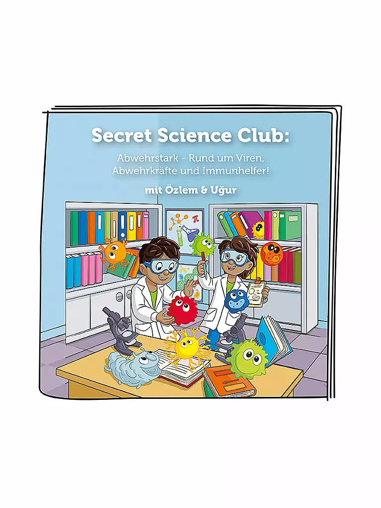 TONIES, Hörfigur - Secret Science Club: Abwehrstark - Rund Um Viren, Abwehrkräfte Und Immunhelfer! Mit Özlem & Ugur 6 TONIES, Hörfigur - Secret Science Club: Abwehrstark - Rund Um Viren, Abwehrkräfte Und Immunhelfer! Mit Özlem & Ugur – Bild 4
