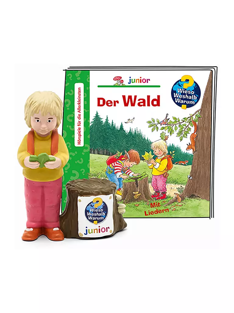 TONIES, Hörfigur - Wieso Weshalb Warum Junior - Der Wald 3 TONIES, Hörfigur - Wieso Weshalb Warum Junior - Der Wald