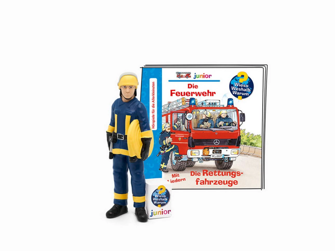 Tonies - Wieso Weshalb Warum Junior - Die Feuerwehr - Hörspiel Mit Liedern 4 Tonies - Wieso Weshalb Warum Junior - Die Feuerwehr - Hörspiel Mit Liedern – Bild 2