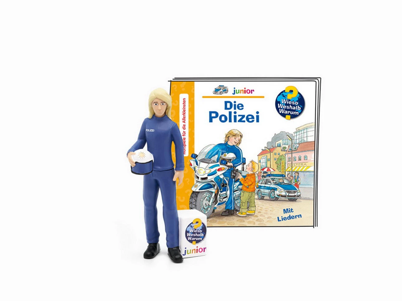 Tonies - Wieso Weshalb Warum Junior - Die Polizei - Hörspiel Mit Liedern 3 Tonies - Wieso Weshalb Warum Junior - Die Polizei - Hörspiel Mit Liedern